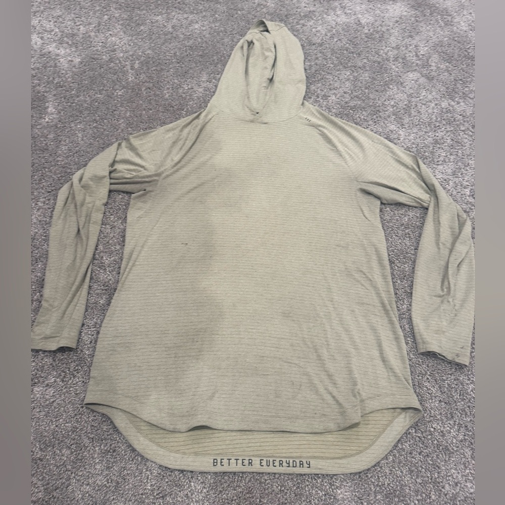 Luluemon drysense Hooded Long Sleeve Shirt XL
